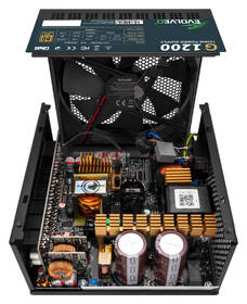 Zdroj Evolveo G1200 Black 1200W 80+ Gold, ATX 3.1 čierny

 obrázok produktu 15 z 15