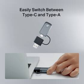 Bluetooth TP-Link Archer TBE400U, BE6500 Tri-Band Wi-Fi 7 Mini, USB-A/USB-C čierny

 obrázok produktu 3 z 7