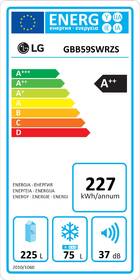 Chladnička s mrazničkou LG GBB59SWRZS biela

 obrázok produktu 1 z 9