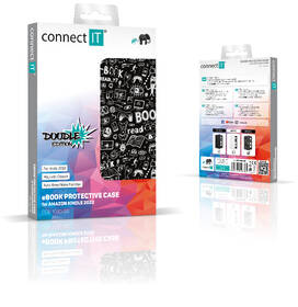 Puzdro pre čítačku e-kníh Connect IT pre Amazon New Kindle 2022 - Doodle 

 obrázok produktu 7 z 7
