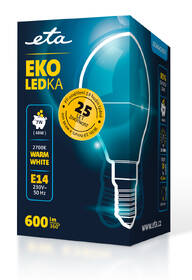 LED žiarovka ETA EKO LEDka mini globe 7W, E14, teplá bílá 

 obrázok produktu 3 z 3