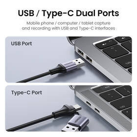Redukcia UGREEN USB, USB-C/HDMI sivá

 obrázok produktu 1 z 9