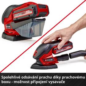Vibračná brúska Einhell TE-OS 18/150 Li (bez batérie) 4460708 

 obrázok produktu 4 z 10