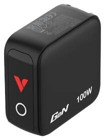 Cestovný adaptér Verbatim Mini GaN LCD, 2x USB-C PD 100 W, 1x USB-A QC 3.0, černá čierny

 obrázok produktu 2 z 10