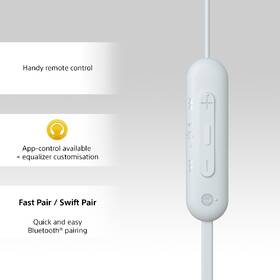 Slúchadlá Sony WI-C100 biela

 obrázok produktu 3 z 5