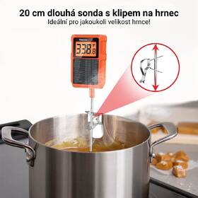 Teplomer do mäsa ThermoPro TP-510 oranžový

 obrázok produktu 2 z 8