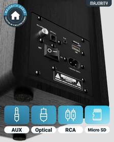 Reproduktory Majority D40X Bookshelf (2ks) čierny

 obrázok produktu 4 z 4