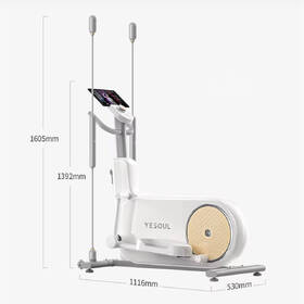 Eliptický trenažér YESOUL EF25EV 

 obrázok produktu 3 z 15