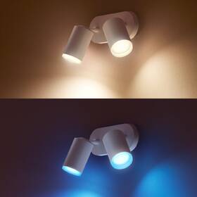 Bodové svietidlo Philips Fugato White and Color Ambiance 2 Spot biele

 obrázok produktu 3 z 4