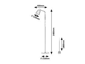 Stojacia lampa Rabalux Azim 74003 čierna/drevená

 obrázok produktu 6 z 6