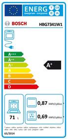 Rúra Bosch HBG7341W1 biela

 obrázok produktu 1 z 11