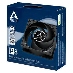 Ventilátor Arctic Cooling P8 čierny

 obrázok produktu 5 z 5
