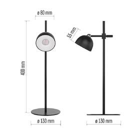 Stolná lampa EMOS SOPHIE, 200 lm, stmievanie, 2,5 W, neutrálna biela čierna

 obrázok produktu 10 z 11