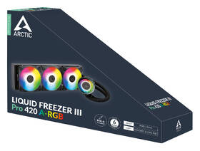 Vodný chladič Arctic Cooling Liquid Freezer III Pro 420 ARGB čierny

 obrázok produktu 5 z 5