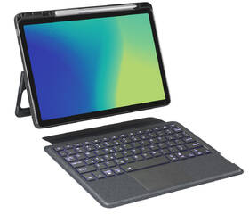 Puzdro s klávesnicou na tablet Spello by Epico s podsvietenou klávesnicou na Samsung Tab A9+ 11″ - SK čierne

 obrázok produktu 1 z 14