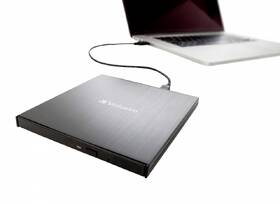 Externá DVD napaľovačka Verbatim CD/DVD Slimline USB-C + Nero čierna

 obrázok produktu 2 z 7