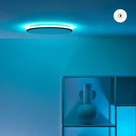 LED stropné svietidlo WiZ Rune Ceiling 21W, RGB čierne

 obrázok produktu 5 z 10