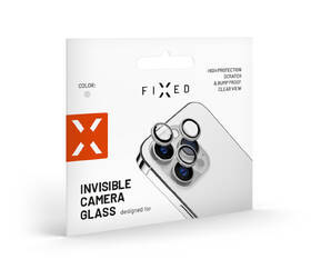 Ochranné sklo šošovky fotoaparátu FIXED Camera Glass na Apple iPhone 15/15 Plus strieborné

 obrázok produktu 3 z 3