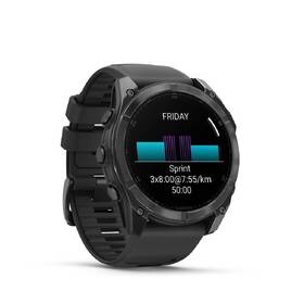 Inteligentné hodinky Garmin fenix 8 51 mm AMOLED - Slate Gray / Black Silicone Band 

 obrázok produktu 9 z 15