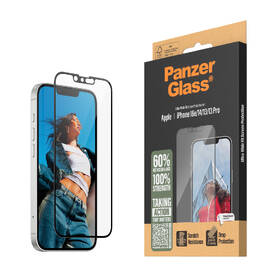 Tvrdené sklo PanzerGlass SAFE na Apple iPhone 16e/14/13/13 Pro s inštalačným rámčekom 

 obrázok produktu 2 z 6