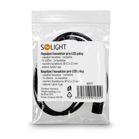 Konektor Solight napájací, pre LED pásky, rozbočka 0,55cm zdierka+2x konektor čierny

 obrázok produktu 1 z 1