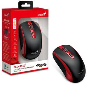Myš Genius ECO-8150 čierna/červená

 obrázok produktu 5 z 5