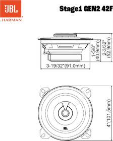 Reproduktory JBL Stage1 Gen2 42F čierne

 obrázok produktu 4 z 5