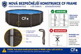 Bazén CF Frame hnedý

 obrázok produktu 6 z 6