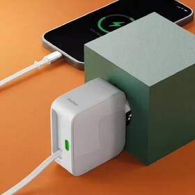 Nabíjačka do siete Hama GaN 2x USB-C, 65 W, navíjací kábel biela

 obrázok produktu 6 z 6