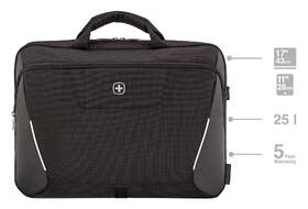 Brašna na notebook Wenger XE Brief 17" čierna

 obrázok produktu 8 z 12