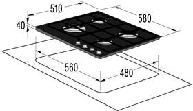 Plynová varná platňa Mora VDP 645 GB1 čierna

 obrázok produktu 4 z 4