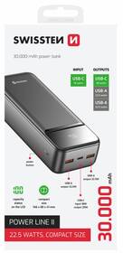 Powerbank Swissten Power Line II 30000 mAh čierny

 obrázok produktu 3 z 3