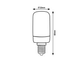 Žiarovka do chladničky Rabalux LED, E14, 2W, 2 700 K 

 obrázok produktu 2 z 2