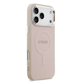 Kryt na mobil Guess PU Saffiano MagSafe na Apple iPhone 17 Pro ružový

 obrázok produktu 3 z 7