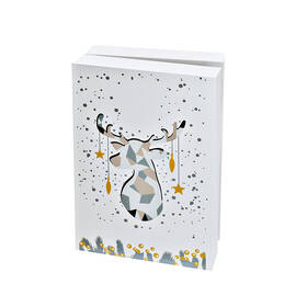 LED dekorácie Solight adventný kalendár - kniha, 8x LED, 40x30cm, 2x AAA 

 obrázok produktu 2 z 6