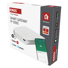 Riadiaca jednotka EMOS GoSmart brána IP-2000Z, ZigBee, Bluetooth, Wi-Fi biela

 obrázok produktu 13 z 16