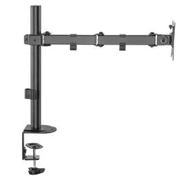 Držiak Gembird MA-D1-01, single, pre monitor, naklápacie, pre uhlopriečky 17"-32”, nosnosť 9kg čierny

 obrázok produktu 1 z 4
