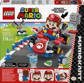 Stavebnica LEGO® Super Mario™ 72043 Mario Kart™ – Interaktívny Mario™ a Standard Kart 

 obrázok produktu 4 z 9