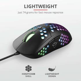 Myš Trust GXT 960 Graphin Ultra-lightweight Wired čierna

 obrázok produktu 7 z 12