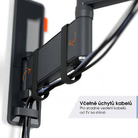 Držiak na TV Vogel’s TVM 3223 polohovateľný, pre uhlopriečky 19" až 43", nosnosť 15 kg čierny

 obrázok produktu 2 z 11