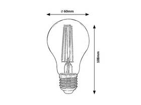 LED žiarovka Rabalux Filament-LED 1513, E27, 6W priehľadná

 obrázok produktu 4 z 4