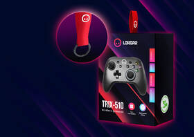 Gamepad Lorgar TRIX-510 pre Nintendo Switch, Android, PC, iOS 13, PS3 čierny

 obrázok produktu 9 z 9