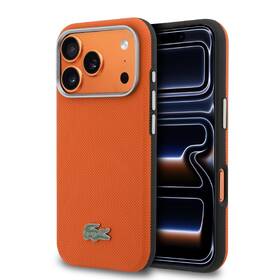 Kryt na mobil Lacoste PVC Petit Pique Semi Wrap MagSafe na Apple iPhone 17 Pro oranžový

 obrázok produktu 1 z 6