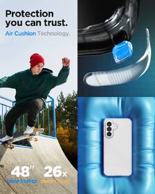 Kryt na mobil Spigen Liquid Crystal - Samsung Galaxy A37 5G priehľadný

 obrázok produktu 12 z 15