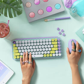 Klávesnica Logitech POP Keys US - daydream 

 obrázok produktu 7 z 9