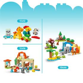 Stavebnica LEGO® DUPLO® 10442 Rodinky divokých zvierat: Tučniaky a levy 

 obrázok produktu 9 z 9