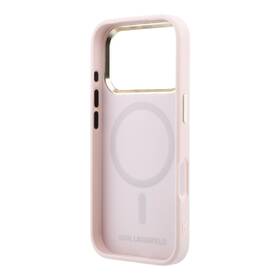 Kryt na mobil Karl Lagerfeld PU Perforated Monogram MagSafe na Apple iPhone 17 Pro ružový

 obrázok produktu 5 z 6