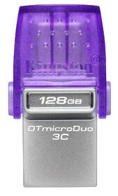 USB flashdisk Kingston DataTraveler microDuo 3C 128GB fialový

 obrázok produktu 1 z 5