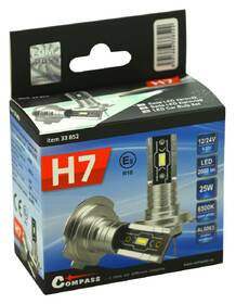 Autožiarovka Compass LED CSP chip 12V H7 (2 ks) 

 obrázok produktu 5 z 5