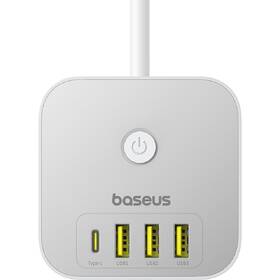Kábel predlžovací Baseus PowerCombo Cube, 20W, 3x zásuvka, 3x USB/1x USB-C biely

 obrázok produktu 3 z 4